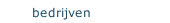 bedrijven