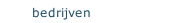 bedrijven